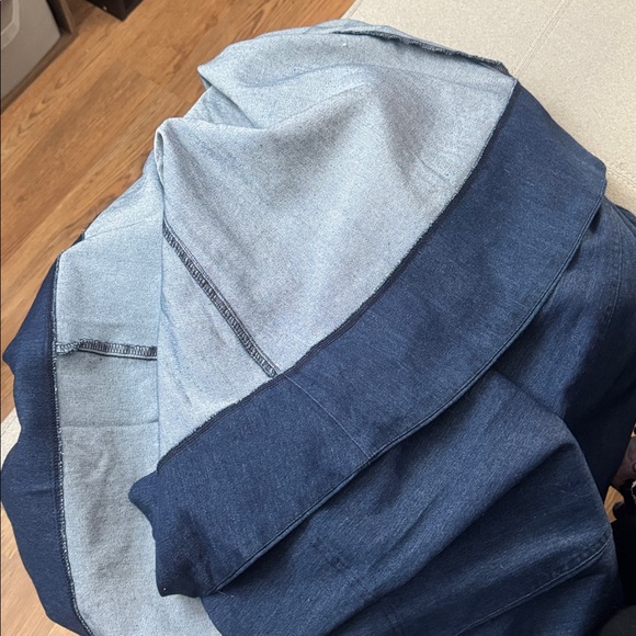 NWT Petal & Pup Elegant Everly Crossback Denim Dress SzL - Picture 13 of 14